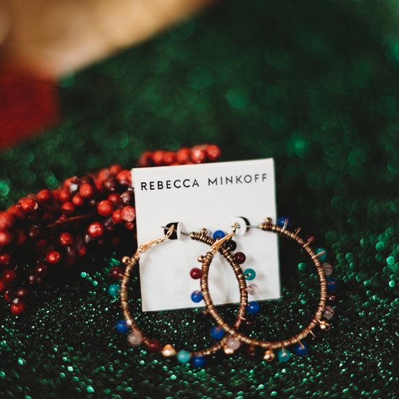 Rebecca Minkoff Morocco Hoop Earrings - Picture 3 of 6